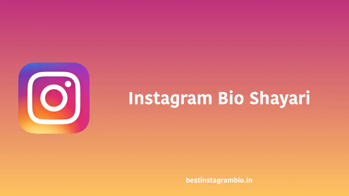 Instagram Bio Shayari